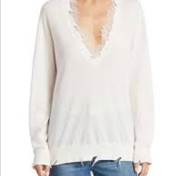 Iro Pao Ivorywhite Sweater Medium 